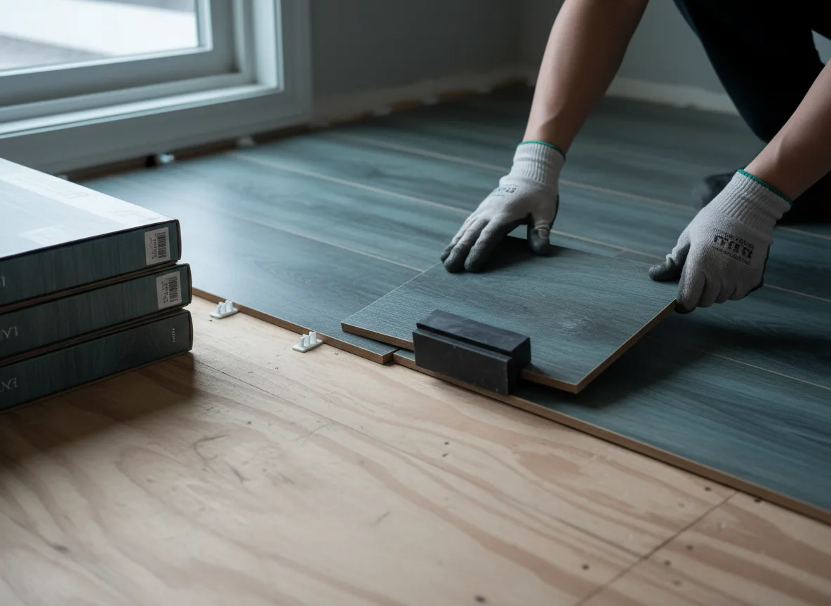 Luxury Vinyl Plank Installation company in Ensign, KS